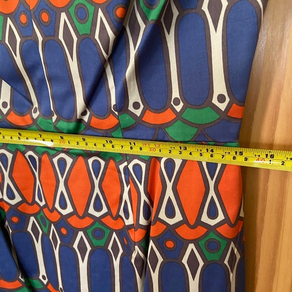 Boden colourful midi dress (US 8L / UK 12L) - Picture 5 of 8